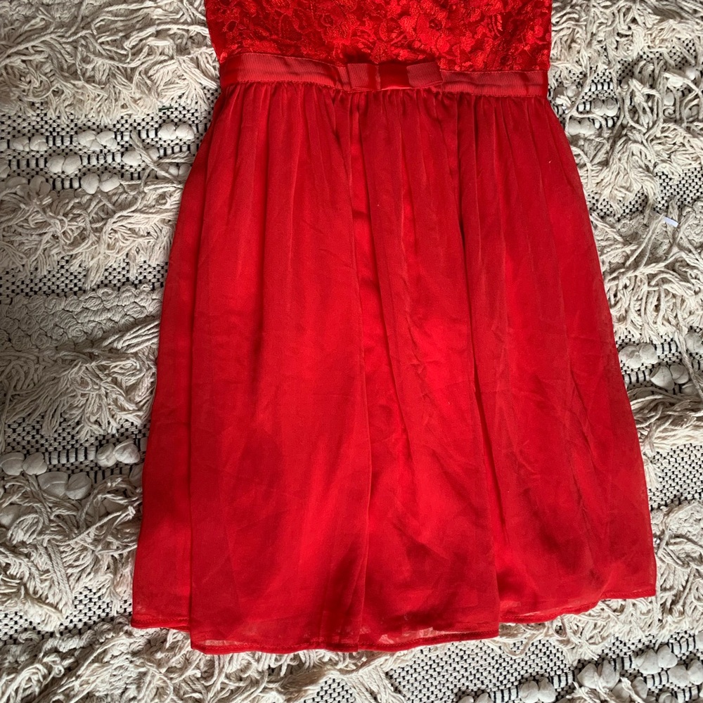 Red ASOS dress - Picture 3 of 6